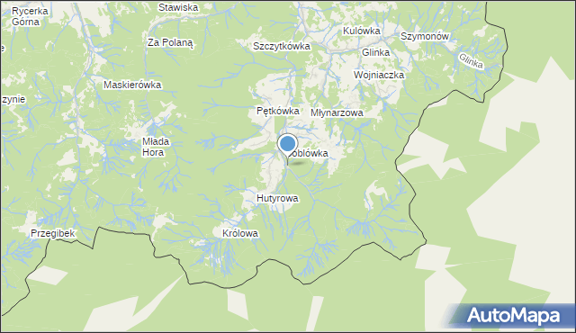 mapa Leśniczówka Cicha, Leśniczówka Cicha na mapie Targeo